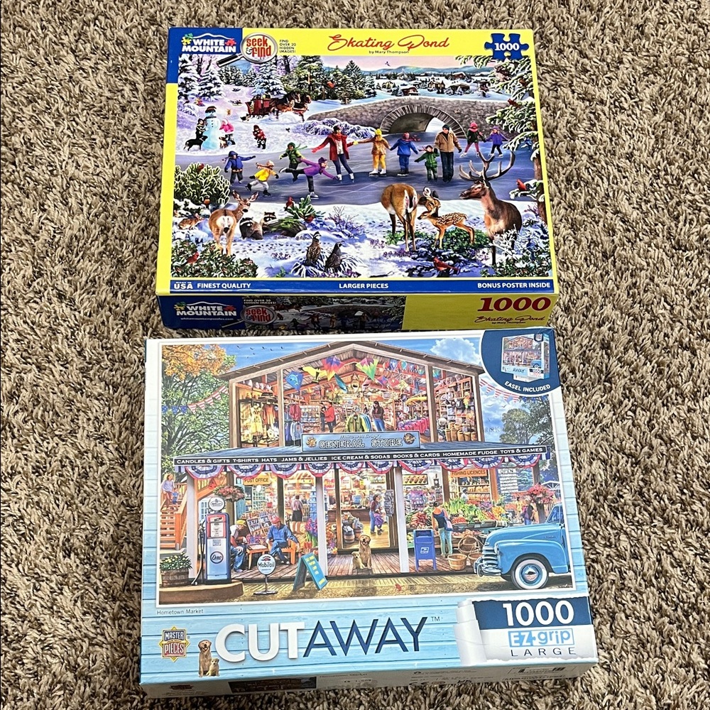 1000-PIECE Puzzles 🧩